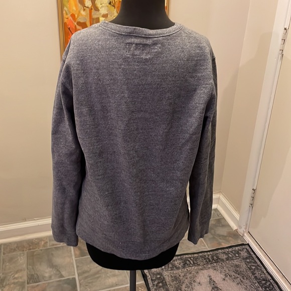Lucky brand grey sweatshirt M - Picture 3 of 4